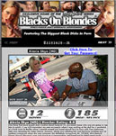 very skinny blonde teen sucking a big black cock at a gloryhole
